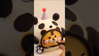 卡通老虎創意生日蛋糕  Cartoon Tiger 3D Birthday Cake #cake #cakeart #food #ケーキ #dessert #cakedesign