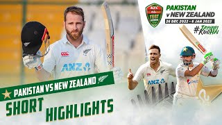 Short Highlights | Pakistan vs New Zealand | 1st Test Day 3 | PCB | MZ1L