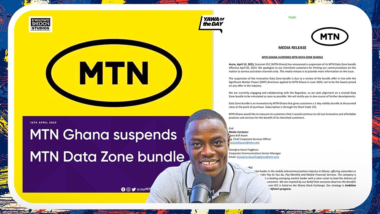 Mtn Ghana Suspends Mtn Data Zone Bundle Youtube