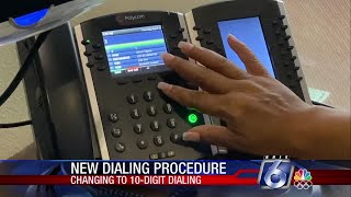 New dialing procedure