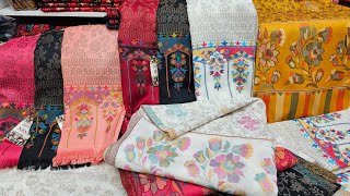 Kashmiri Pashmina shawls/Ladies shawls/Pure Wooden shawls/shawls shopping/wholesale market in bd