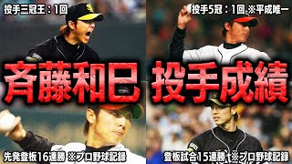 【負けないエース】斉藤和巳の成績を振り返る【投手成績・年俸推移】