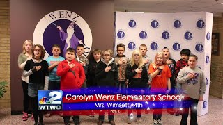 Paris Wenz Elementary- Mrs. Wimsett 4th Grade