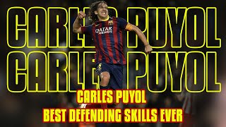 Carles Puyol Epic Defending Skills