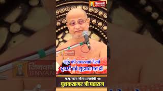 खुद की समस्याएं देखो दुसरो को सुझाव मत दो  | Pulak Sagar Ji Maharaj | Jinvani Channel