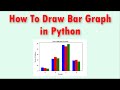 Python Bar Graphs