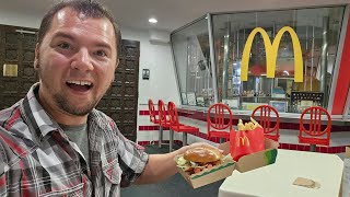 The world's OLDEST McDonald's! Downey California, and the only fried apple pie location!