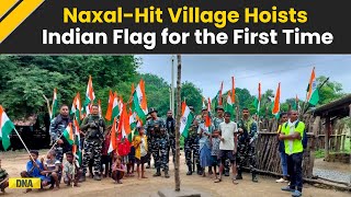 Chattisgarh News: Naxal-Affected Village Raises Indian Flag For The First Time Since Independence