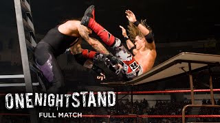 FULL MATCH - Undertaker vs Edge - World Heavyweight Championship TLC Match: WWE One Night Stand 2008