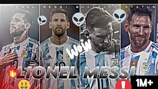 messi whatsapp status🔥🥰 Argentina Leo Messi attitude status 🔥 King Leo Messi 🔥🥵