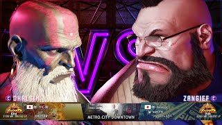 YHC Mochi (Dhalsim) vs Itazan (Zangief)：YHC餅（ダルシム）vs 板ザン（ザンギエフ）