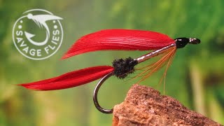 Fly Tying the Flamer (Ray Bergman Classic Wet Fly)