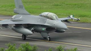 Taiwan.F16V Take off . Landing  #twmilitary