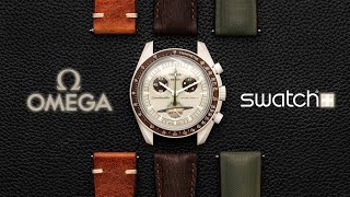 BEST watch straps for MOONSWATCH Saturn - OMEGA x SWATCH