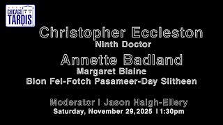 Christopher Eccleston Chicago Tardis 2025