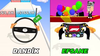 Efsane Araba Çıktı! Dandik Araba Direksiyon Oyunu - Panda ile Steering Wheel Evolution