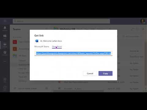 DID YOU KNOW: Sharing links Microsoft Teams