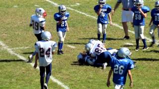 #2 2013.09.15 Warwick Jr Pee Wee vs Fairhaven Blue Devils