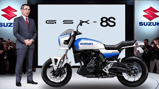 2025 NEW SUZUKI GSX-8S CAFE RACER UNVEILED!!