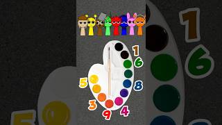 Guess the Sprunki by Color and choose a number #incrediboxsprunki #sprunki #colors