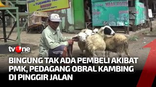 Pasar Ternak Tutup Imbas Wabah PMK, Pedagang Obral Kambing di Pinggir Jalan | Kabar Pasar