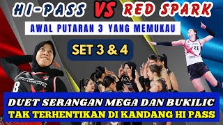 HI-PASS VS RED SPARK 07 DESEMBER 2024 #volleyball #bolavolly #megatron