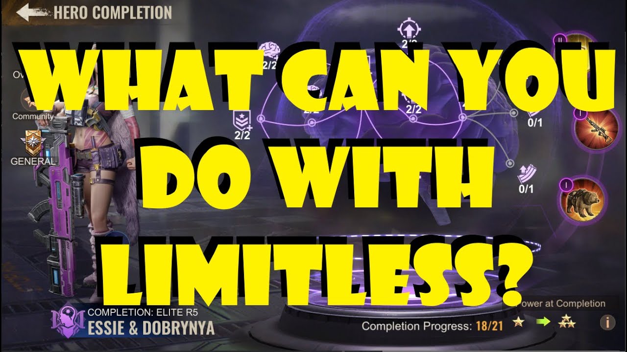 Short Guide On Limitless Heroes Youtube