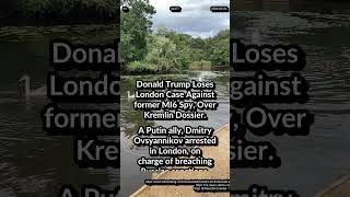 Trump lost London Case. Dmitry Ovsyannikov arrested in London. Trump Finance Chief in Negotiations