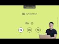 CSS ID selector - 🌱 Fundamentals - CSS selectors #css #CSSselectors