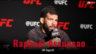 Raphael Assuncao UFC Vegas 62 full post-fight interview