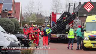 Gasexplosie verwoest woning in Oldenzaal