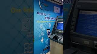 IOB Raipur Main Branch ATM at Fafadih near Peeli Building. Cash  Deposit \u0026 Withdrawal both options