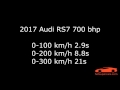 2017 audi rs7 700 bhp acceleration fastest audi rs7