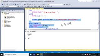 54.STRING_SPLIT() FUNCTION IN SQL - HINDI