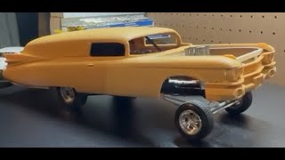 Cadillac Hearse Gasser Build