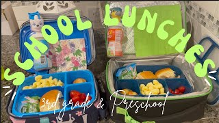 REAL LIFE LUNCHES! 3RD GRADER AND PRESCHOOL~ EASY LUNCHES! SCHOOL LUNCH IDEAS!