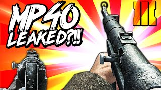 MP40 LEAKED!! - MP40 Coming To Black Ops 3? - Leaked Images w/ Latest Patch Found (BO3 DLC) | Chaos