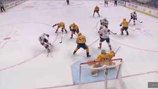 GOALTENDERS - Incredible edge work and control displayed by Nashville's Juuse Saros