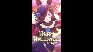 【MMD ウマ娘】Happy Halloween 【ライスシャワー】#Shorts