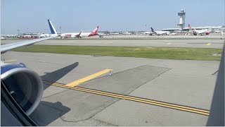 JetBlue Airways Airbus A321neo Landing + Taxi at New York John F. Kennedy International Airport