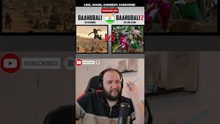 Bahubali: The Beginning VS Baahubali 2: The Conclusion | Prabhas | SS Rajamouli | Indian movie