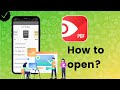 How to open PDF file in the presentation mode on PDF Expert?