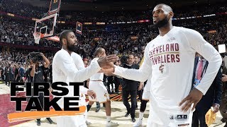 Kyrie Irving talks about relationship with LeBron James | First Take | ESPN