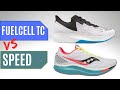 Saucony Endorphin Speed vs New Balance Fuelcell TC