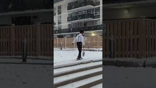 Warmest winter in Canada#snowfall  #shorts #canadavlogs #warmestwinter