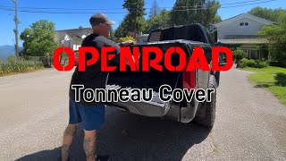 OPENROAD Tonneau Cover Unboxing & Install | First Impressions from @_tundratrd