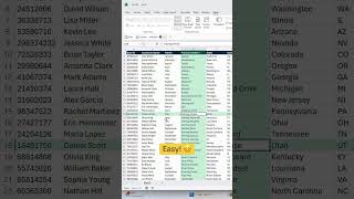 Trick 313: HIGHLIGHT ACTIVE ROW \u0026 COLUMN #exceltips #exceltricks #finance #workhacks #tutorial 🤯🤯🔥