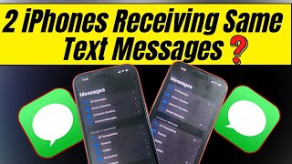 2 iPhones Receiving Same Text Messages - How to Stop it!