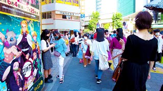 [Ikebukuro Walk in Tokyo] Anime Sanctuary ♪ (4K ASMR non-stop 1 hour 04 minutes)