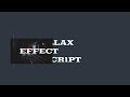 An advanced parallax effect using html css and javascript